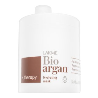 Lakmé K.Therapy Bio Argan Hydrating Mask vyživující maska pro hydrataci vlasů 1000 ml