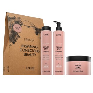 Levně Lakmé Teknia Color Stay Pack sada pro barvené vlasy 300 ml + 300 ml + 250 ml