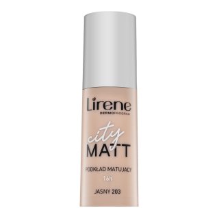 Levně Lirene City Matt fluid 203 Smoothing Bright fluidní make-up s matujícím účinkem 30 ml