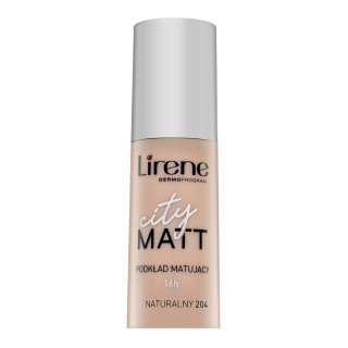Levně Lirene City Matt Mattifying Liquid Foundation 204 Natural fluidní make-up s matujícím účinkem 30 ml