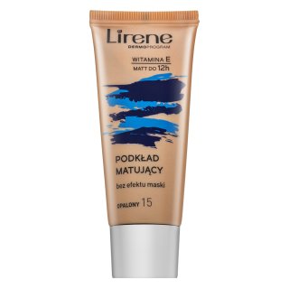 Lirene Nature Matte Fluid fluidní make-up s matujícím účinkem 15 Tanned 30 ml