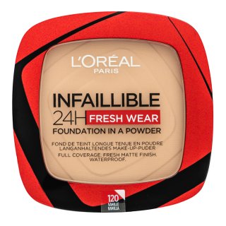 Levně L´Oréal Paris Infaillible 24H Fresh Wear Foundation in a Powder pudrový make-up s matujícím účinkem 120 9 g