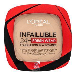 Levně L´Oréal Paris Infaillible 24H Fresh Wear Foundation in a Powder pudrový make-up s matujícím účinkem 130 9 g