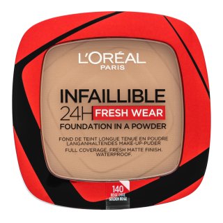 Levně L´Oréal Paris Infaillible 24H Fresh Wear Foundation in a Powder pudrový make-up s matujícím účinkem 140 9 g