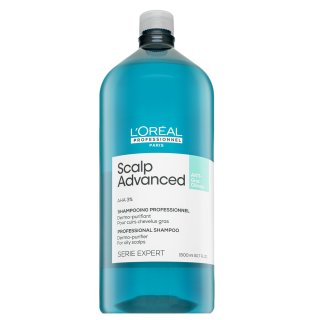 L´Oréal Professionnel Scalp Advanced Anti-Oiliness Shampoo čisticí šampon pro mastnou pokožku hlavy 1500 ml