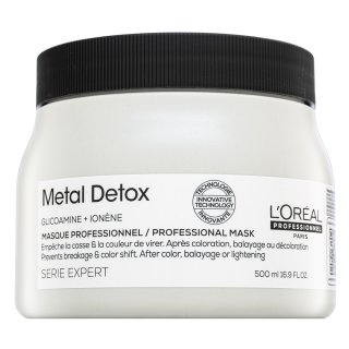 L´Oréal Professionnel Série Expert Metal Detox Professional Mask maska pro ochranu a lesk vlasů 500 ml