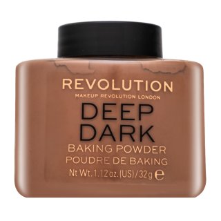Levně Makeup Revolution Baking Powder Deep Dark pudr pro sjednocenou a rozjasněnou pleť 32 g