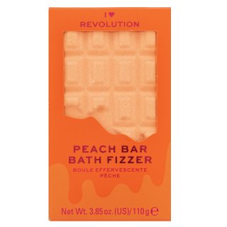 Levně Makeup Revolution Bath Fizzer koupelová bomba Peach Bar 110 g