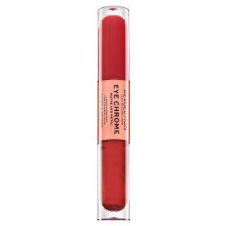 Makeup Revolution Eye Chrome Matte & Metal Liquid Eyeshadow dlouhotrvající oční stíny v tužce Adore 2,2 g