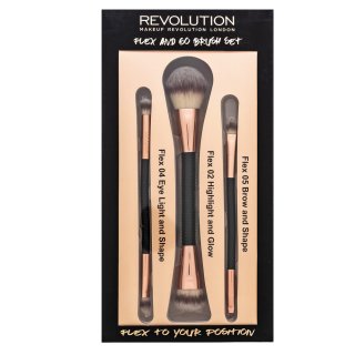 Levně Makeup Revolution Flex & Go Brush Set sada štětců