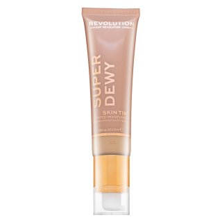 Levně Makeup Revolution Super Dewy Skin Tint Moisturizer - Fair tónující a hydratační emulze 55 ml
