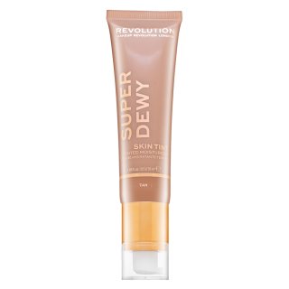 Makeup Revolution Super Dewy Skin Tint Moisturizer tónující a hydratační emulze Tan 55 ml