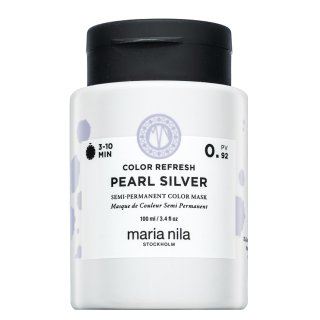 Jemná vyživující maska bez permanentních barevných pigmentů 0.20 Pearl Silver (Colour Refresh Mask) 100 ml