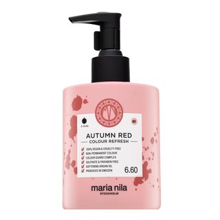 Levně Maria Nila Colour Refresh vyživující maska s barevnými pigmenty pro oživení červených odstínů Autumn Red 300 ml