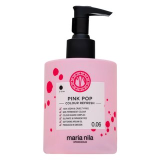 Levně Maria Nila Colour Refresh vyživující maska s barevnými pigmenty pro vlasy s růžovými odstíny Pink Pop 300 ml