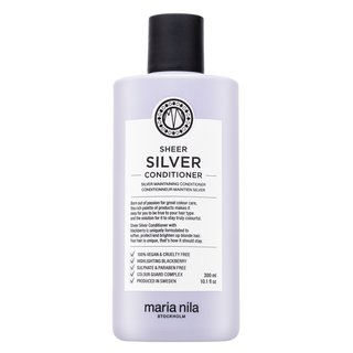 Hydratační kondicionér neutralizující žluté tóny vlasů Sheer Silver (Conditioner) 300 ml