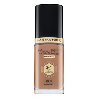 Max Factor Facefinity All Day Flawless Flexi-Hold 3in1 Primer Concealer Foundation SPF20 85 tekutý make-up 3v1 30 ml