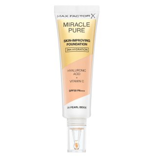 Levně Max Factor Miracle Pure Skin dlouhotrvající make-up s hydratačním účinkem 35 Pearl Beige 30 ml