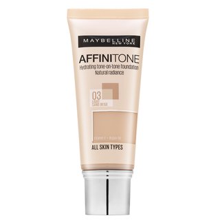Levně Maybelline Affinitone 03 Light Sand Beige tekutý make-up s hydratačním účinkem 30 ml