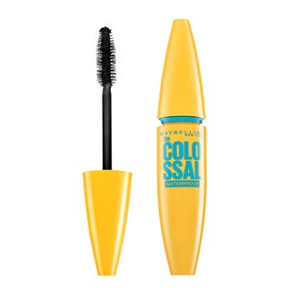 Maybelline Colossal Glam Black Waterproof voděodolná řasenka pro prodloužení a natočení řas 01 Black 10 ml