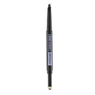 Levně Maybelline Express Brow Black Brown tužka na obočí 2v1 0,71 g