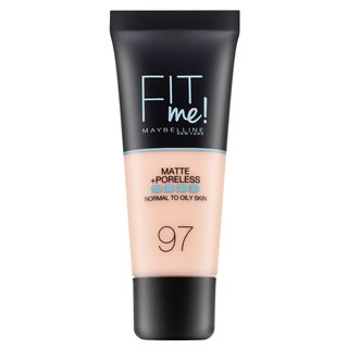 Maybelline Fit Me! Foundation Matte + Poreless tekutý make-up s matujícím účinkem 097 Natural Porcelain 30 ml