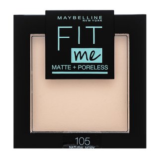 Levně Maybelline Fit Me! Powder Matte + Poreless 105 Natural Ivory pudr s matujícím účinkem 9 g