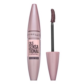 Maybelline Lash Sensational Full Fan Effect Mascara řasenka pro prodloužení a natočení řas Burgundy Brown 9,5 g