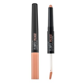 Maybelline Plumper, Please! Shaping Lip Duo dlouhotrvající dvoufázová barva a lesk na rty Tease, Tease 5 ml