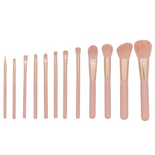 MIMO Makeup Brush Set Pink sada štětců 12 Pcs