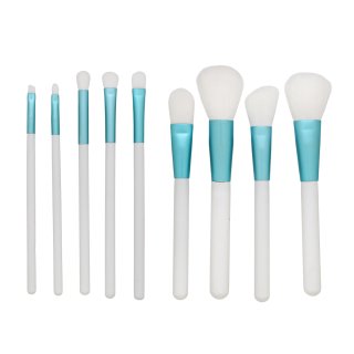 MIMO Makeup Brush Set White sada štětců 9 Pcs