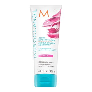 Tónující maska na vlasy Hibiscus (Color Depositing Mask) 200 ml