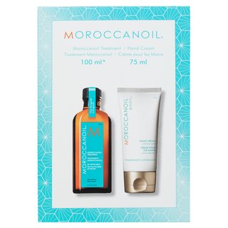 Levně Moroccanoil Treatment & Hand Cream Duo olej pro všechny typy vlasů 100 ml + 75 ml