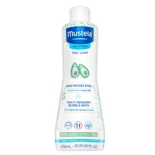 Levně Mustela Bébé pěna do koupele Multi-Sensory Bubble Bath 750 ml