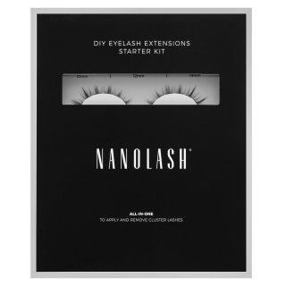 Nanolash DIY Eyelash Extensions Starter Kit sada na domácí prodloužení řas Flirty