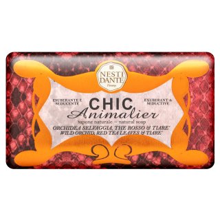 Levně Nesti Dante Chic mýdlo Animalier Natural Soap Red Pyton 250 g