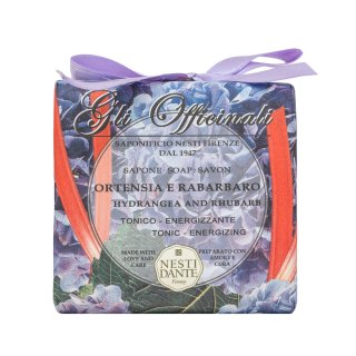 Levně Nesti Dante Gli Officinali mýdlo Soap Hydrangea & Rhubarb 200 g