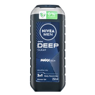 Nivea Men Deep Clean sprchový gel Shower Gel 250 ml