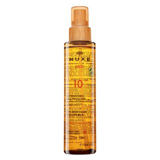 Nuxe Sun Huile Bronzante Visage Et Corps SPF10 spray opalovací olej na obličej a tělo 150 ml