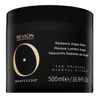 Levně Orofluido Radiance Argan Mask vyživující maska pro hebkost a lesk vlasů 500 ml