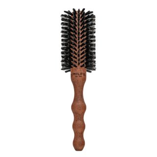 PHILIP B Large Round Hairbrush 65 mm kartáč na vlasy s kančími štětinami