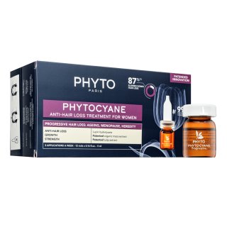 Phyto Phytocyane Anti-Hair Loss Treatment For Women cílená péče proti vypadávání vlasů pro ženy 12x5 ml