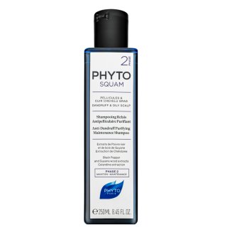Levně Phyto PhytoSquam Anti-Dandruff Purifying Maintenance Shampoo čisticí šampon proti lupům pro normální až mastné vlasy 250 ml