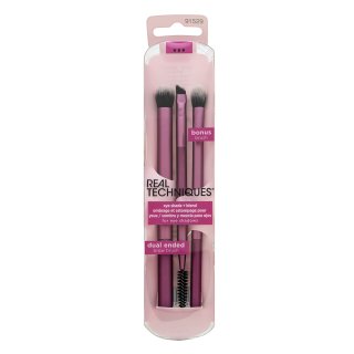 Real Techniques Eye Shade + Blend – Shadow Brush + Blending Brush štětec na oční stíny