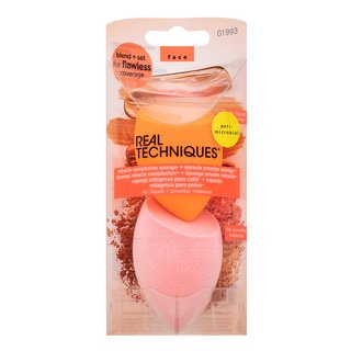 Real Techniques Miracle Complexion Sponge + Miracle Powder Sponge 2pcs houbička na make-up