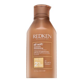 Levně Redken All Soft Shampoo uhlazující šampon pro suché a nepoddajné vlasy 300 ml