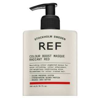 Levně REF Colour Boost Masque vyživující maska s barevnými pigmenty pro oživení barvy Radiant Red 200 ml