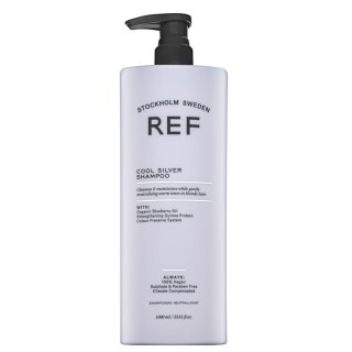 Levně REF Cool Silver Shampoo neutralizující šampon pro platinově blond a šedivé vlasy 1000 ml