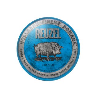 Levně Reuzel Blue Pomade pomáda na vlasy pro silnou fixaci 113 ml