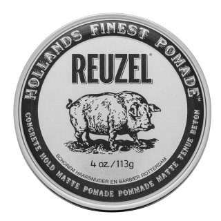 Reuzel Concrete Hold Matte Pomade pomáda na vlasy pro silnou fixaci 113 g